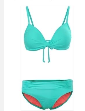 Bikini~Tiffani Green~2 pc. Padded Bra Beach Wear Sexy Swimsuit Set New.